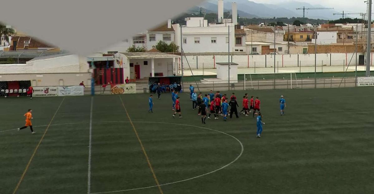 El fútbol base en Málaga sumó este fin de semana dos graves incidentes.