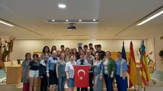 Alumnado turco de Erasmus visita Sedaví