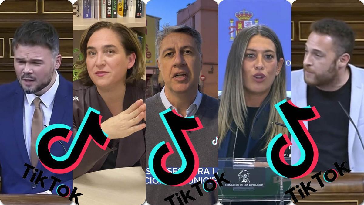 Els polítics catalans que més ho peten a TikTok