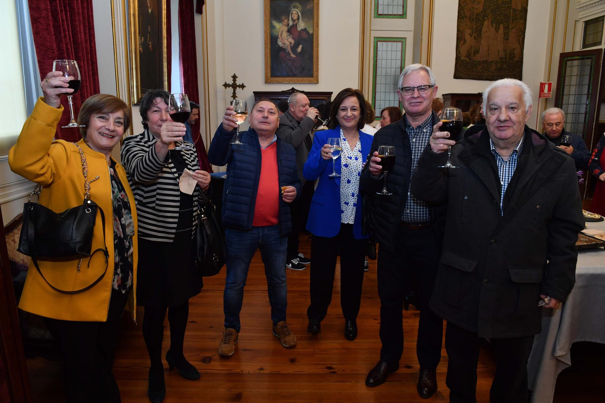 Homenaje a funcionarios jubilados del Ayuntamiento de A Coruña