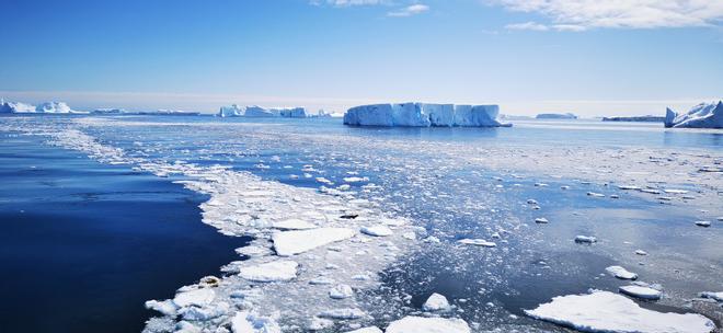 Las aguas profundas de la Antártida se están calentando.