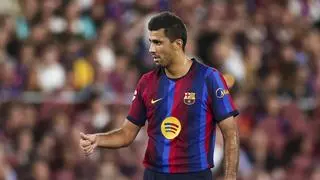 Rodri debutó con el Barça en la victoria ante el Athletic.