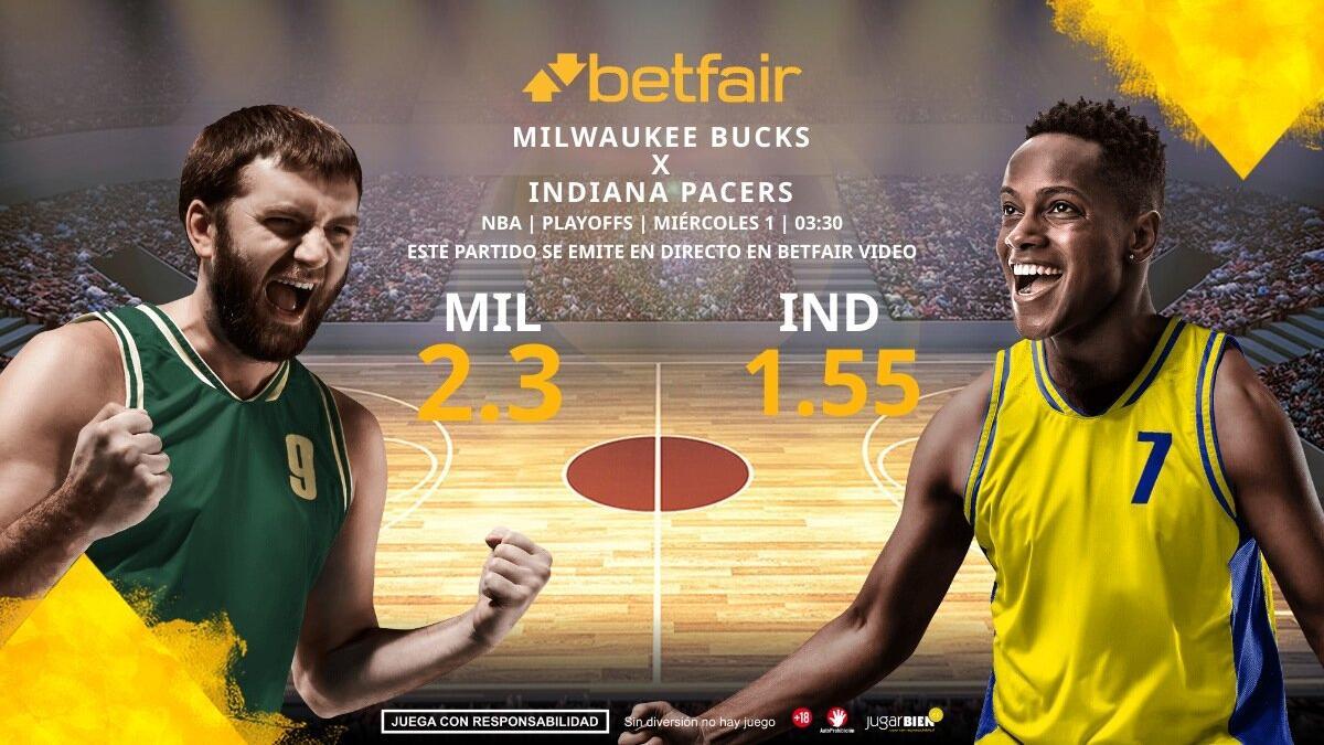 Milwaukee Bucks vs. Indiana Pacers: horario, TV, estadísticas, cuadro y pronósticos