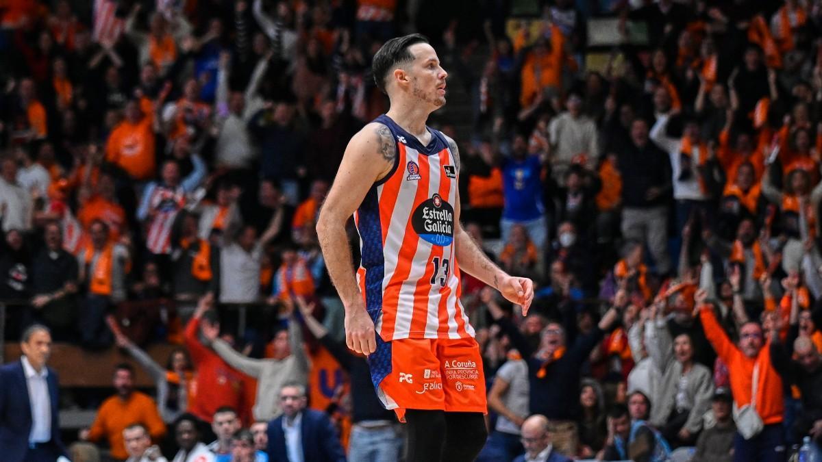 Thomas Heurtel, en un partido con Leyma Coruña