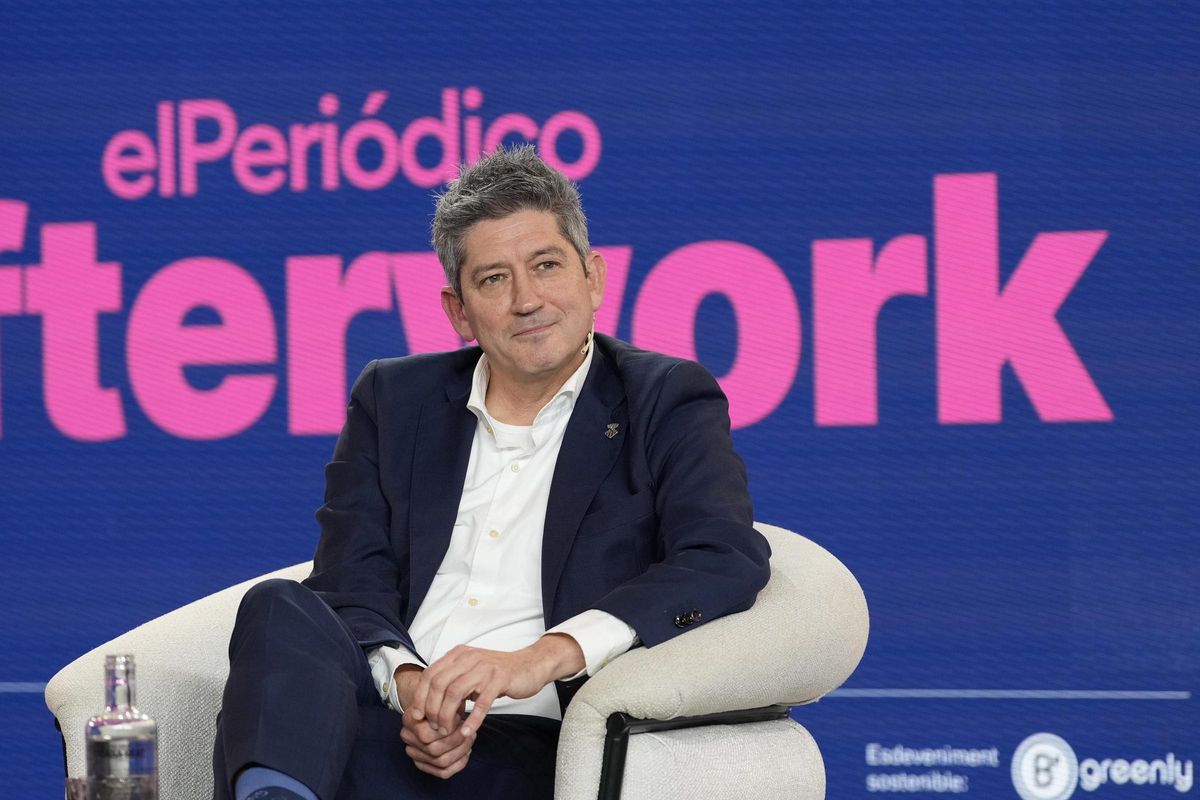 David Quirós, alcalde de LHospitalet de Llobregat, en el afterwork de El Periódico.