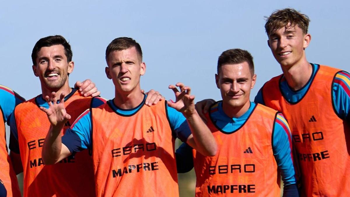 Dani Olmo es un fijo con la selección