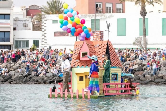 La regata de Achipencos, celebrada el domingo 3 de marzo en Puerto del Rosario