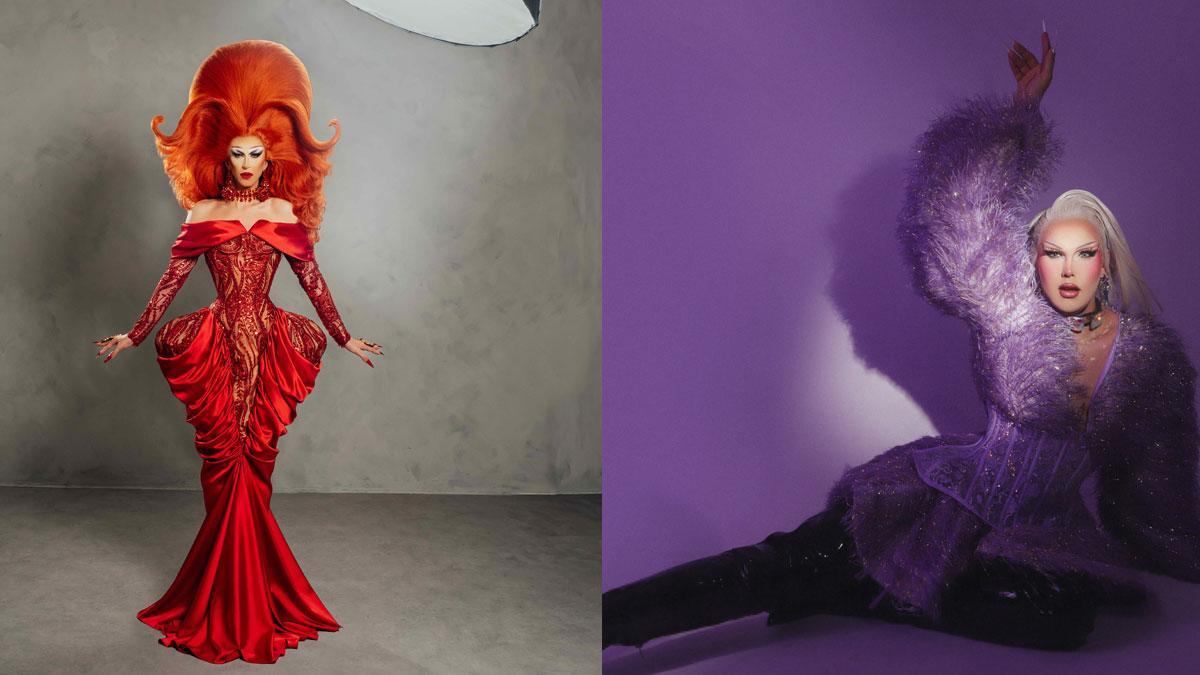Las drag queens 'Pitita' y Chloe Vittu.