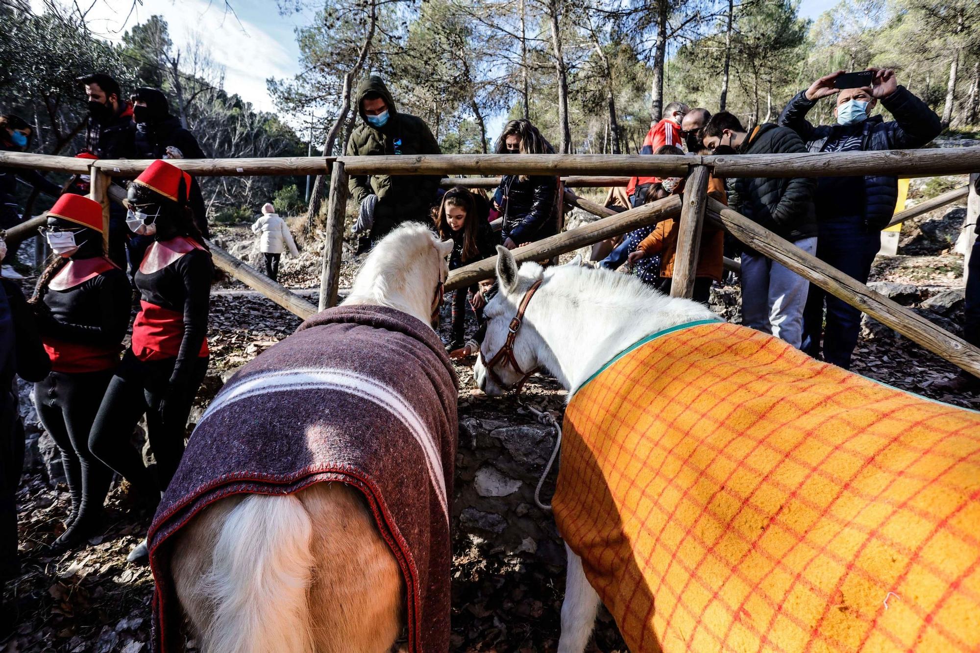 El Campamento Real prepara la llegada de los Reyes Magos a Alcoy