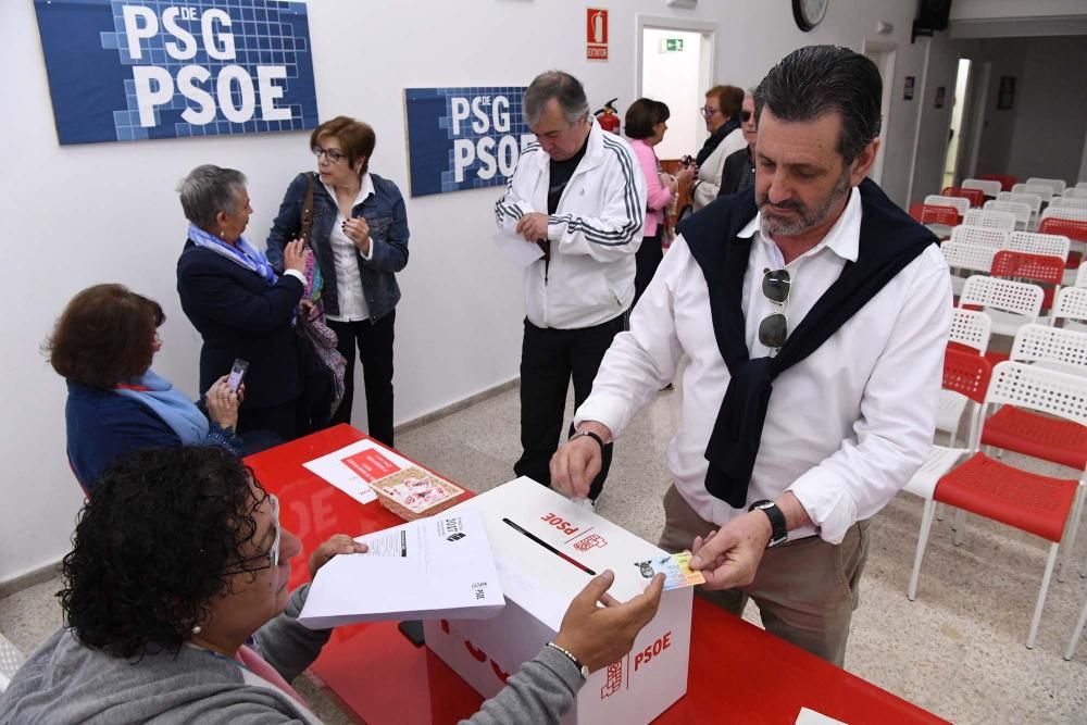 Las primarias del PSOE, en A Coruña