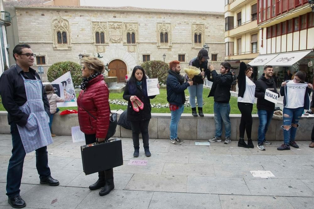 Concentración contra la violencia de género