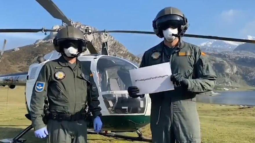 El vídeo con el que la Guardia Civil de Asturias agradece el esfuerzo de los ciudadanos para frenar el COVID-19