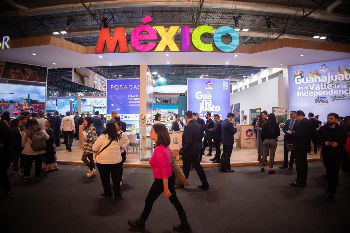 Archivo - Stand de México en la 44ª edición de la Feria Internacional del Turismo, Fitur 2024, en Ifema Madrid, a 24 de enero de 2024, en Madrid, (España).
