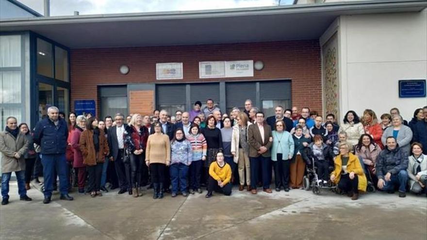 Broto visita el proyecto Amibil de Calatayud