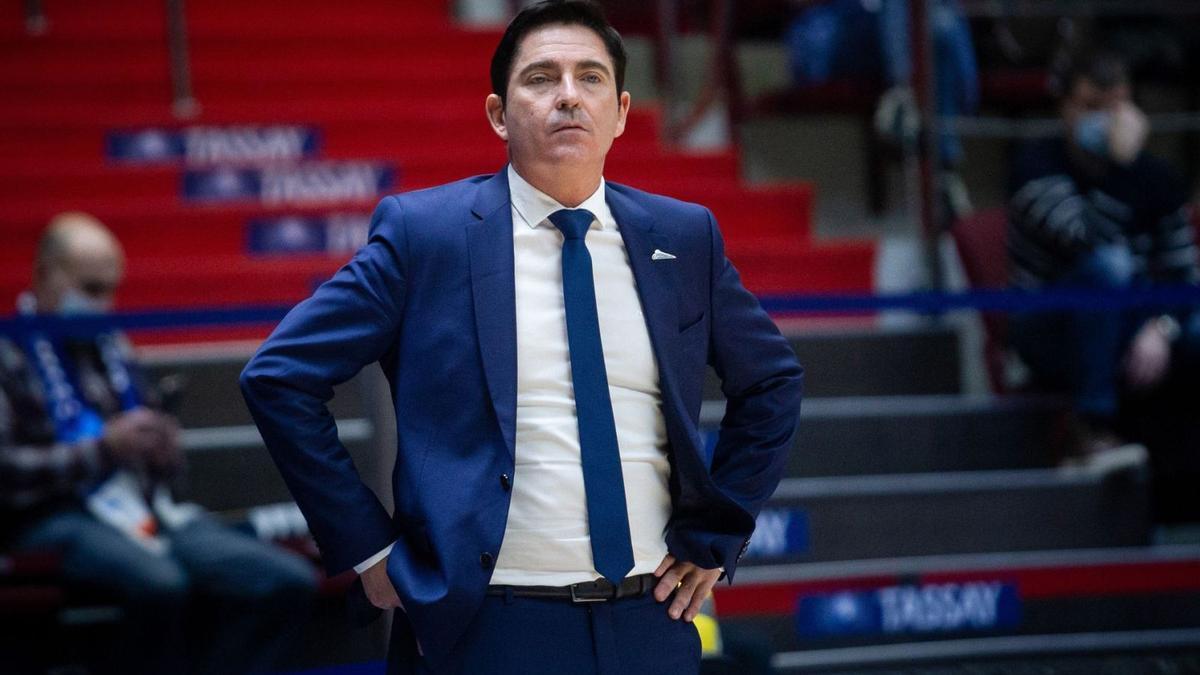 Xavi Pascual, en un partit del Zenit de Sant Petersburg, el seu últim equip.  | EFE