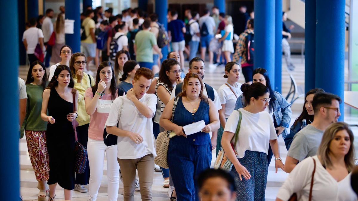 Las oposiciones de Educación en Rabanales, en imágenes