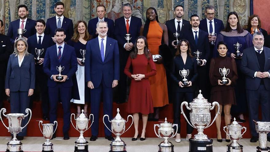 Aitana Bonmatí y Lamine Yamal, premiados en los Nacionales del Deporte