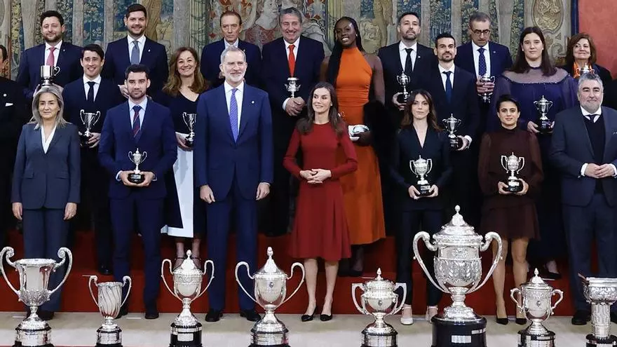 Aitana Bonmatí y Lamine Yamal, premiados en los Nacionales del Deporte