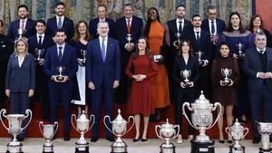 Aitana Bonmatí y Lamine Yamal, premiados en los Nacionales del Deporte