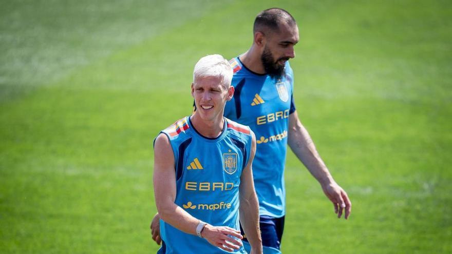 La selección entrena en Las Rozas
