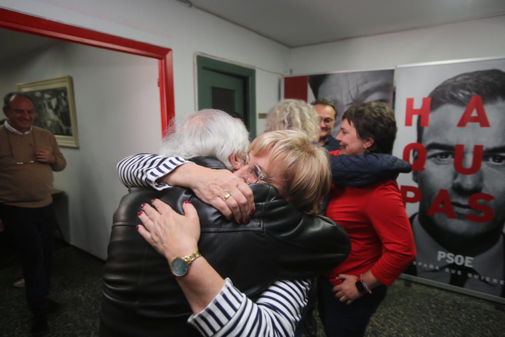 La candidata Ana Barceló celebra un resultado muy positivo en las Elecciones Generales y Autonómicas 2019