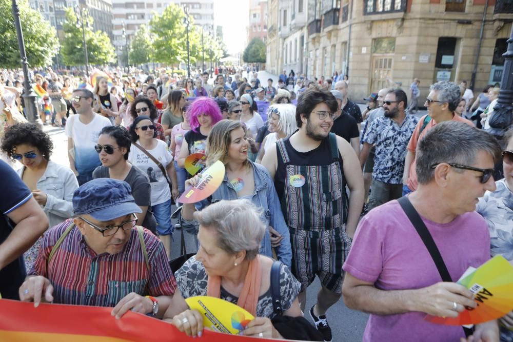 Desfile del "Orgullo del Norte", en Gijón