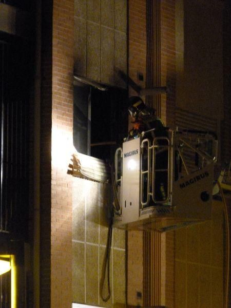 Incendio en una vivienda de Consejo de Europa