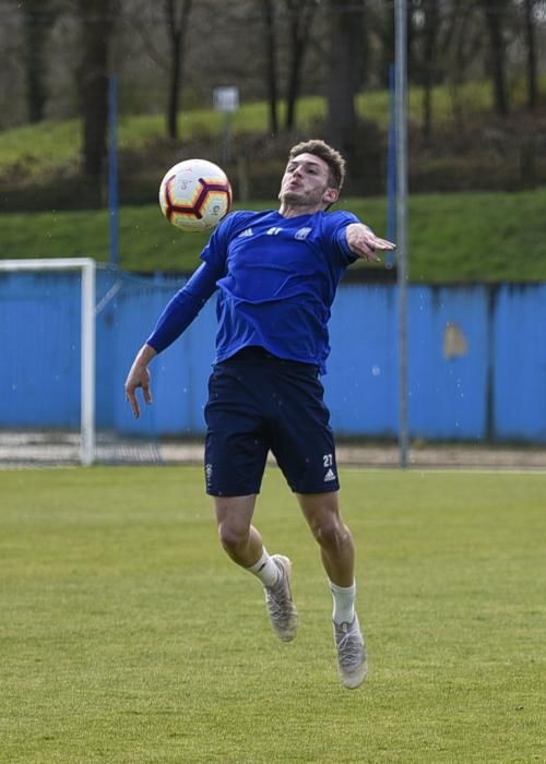 Entrenamiento del Oviedo