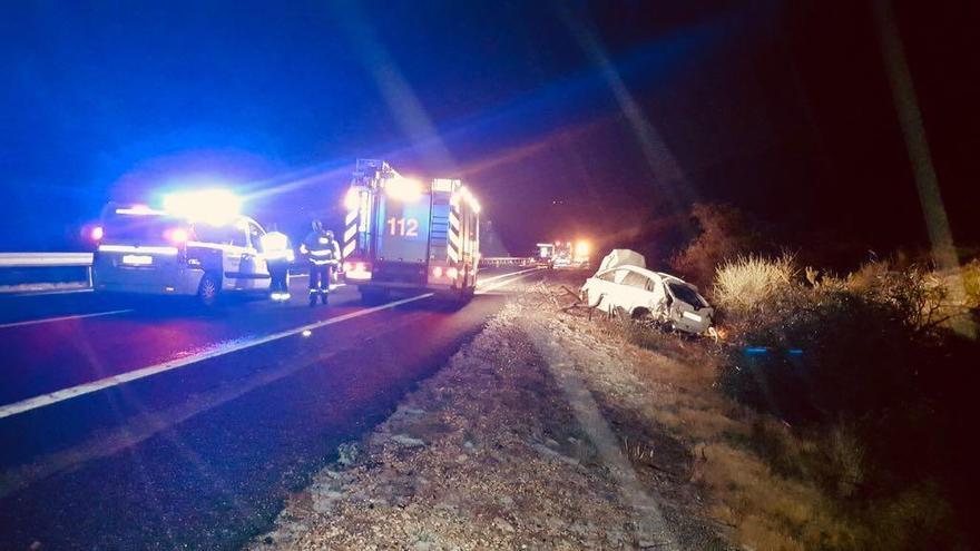 Tres muertos y cinco heridos en un atropello múltiple en Benissa por el granizo