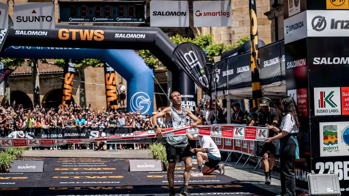 Elhousine Elazzaoui, de ir a buscar agua con sus camellos a ganar en Zegama