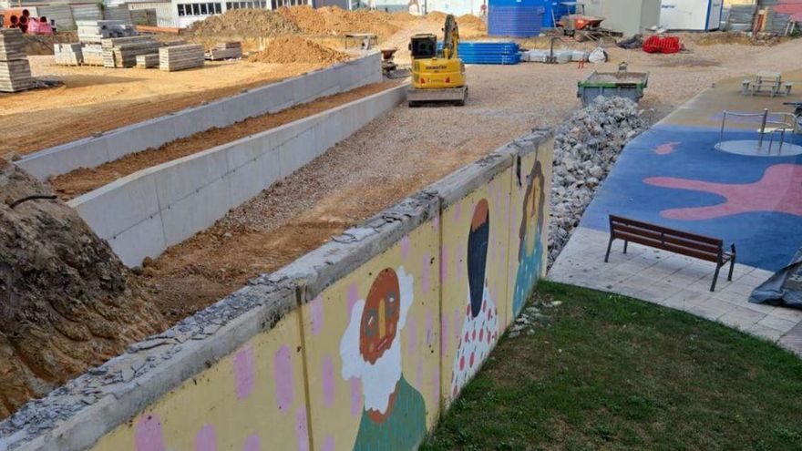 Desaparece un mural de la primera edición del &quot;Parees Fest&quot; de Ciudad Naranco