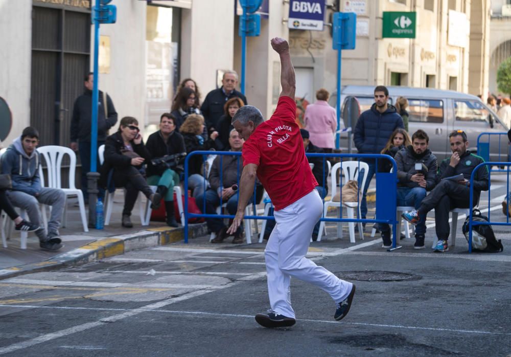 La pilota vuelve al centro de Alicante