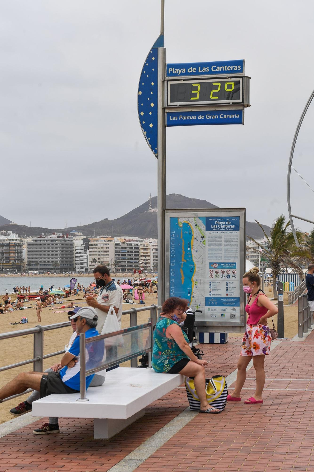 Un domingo con panza de burro en Las Canteras (11/07/21)