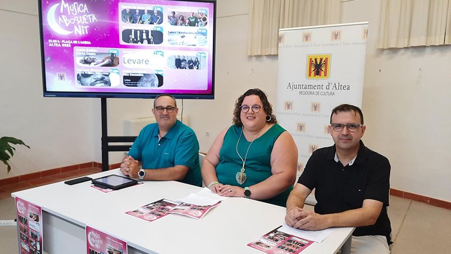 Nueve conciertos durante los jueves de julio y agosto llenarán Altea de música al aire libre en el XVIII Festival Música a Boqueta Nit