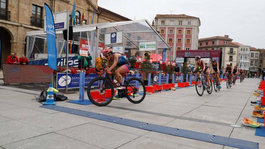 Avilés acoge a más de 3.000 deportistas desde hoy en los campeonatos de España de duatlón