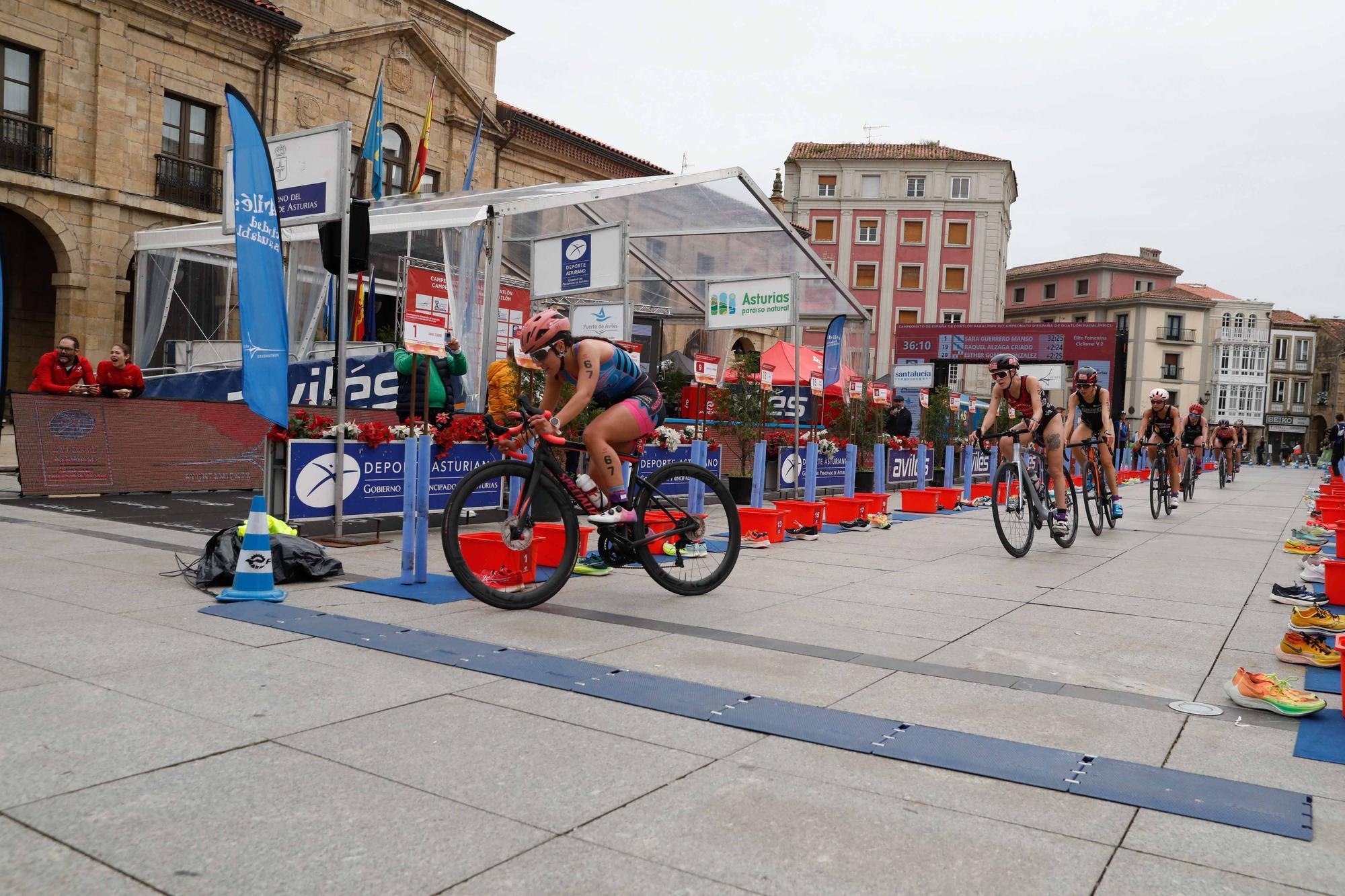 EN IMÁGENES: Así fue la segunda jornada del Campeonato de España de Duatlón en Avilés