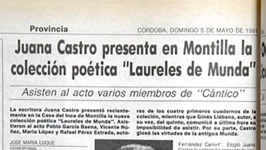 Juana Castro presenta la colección &#039;Laureles de Munda&#039;