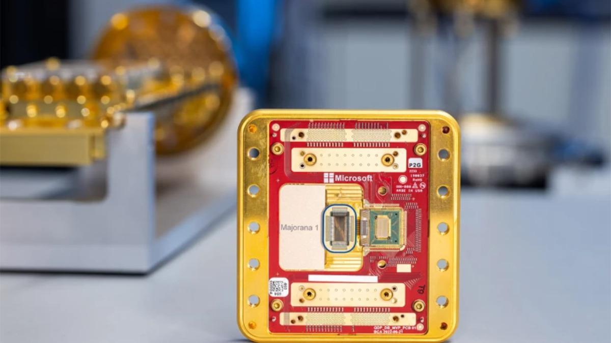 Microsoft ha presentado su chip cuántico Majorana 1.
