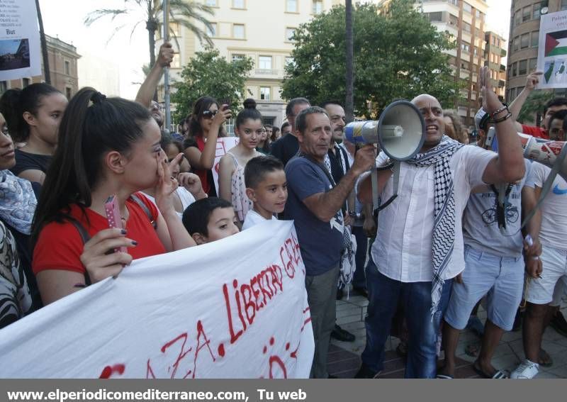 GALERÍA DE FOTOS - Castellón clama contra los bombardeos en Palestina