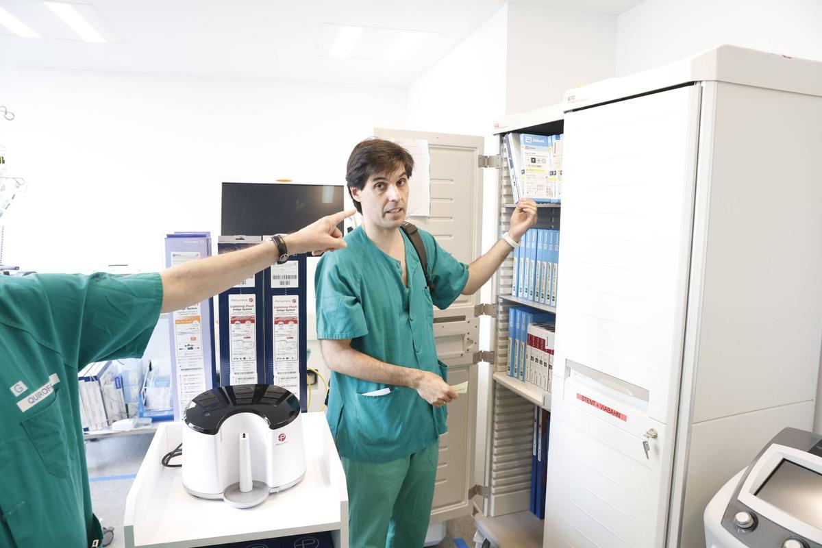 El servicio de Angiología y Cirugía Vascular ya ha realizado dos intervenciones con este procedimiento.