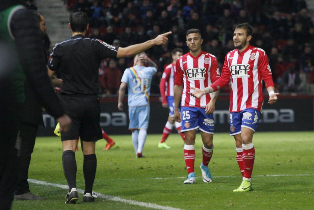 Les imatges del Girona - Rayo (1-3)