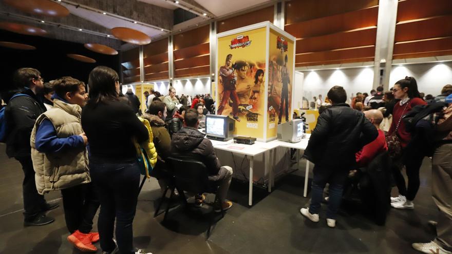 Los videojuegos retro ocupan la sala Multiusos de Zaragoza