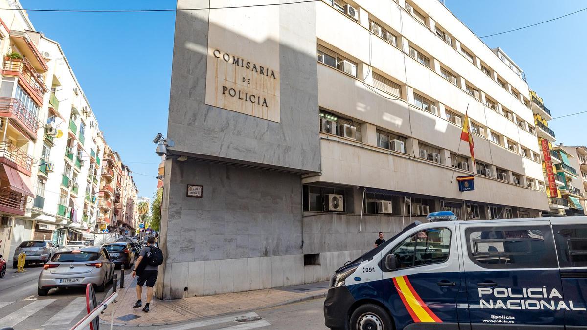 La Comisaría de la Policía Nacional de Benidorm.
