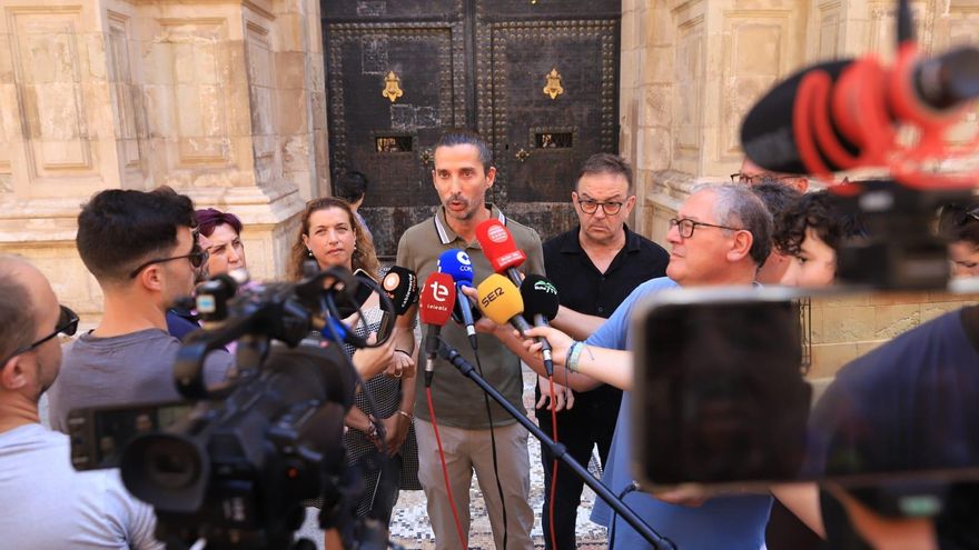 El pacto de los festeros del campo de Elche con Pablo Ruz: una ofrenda propia con salida desde el Corazón de Jesús