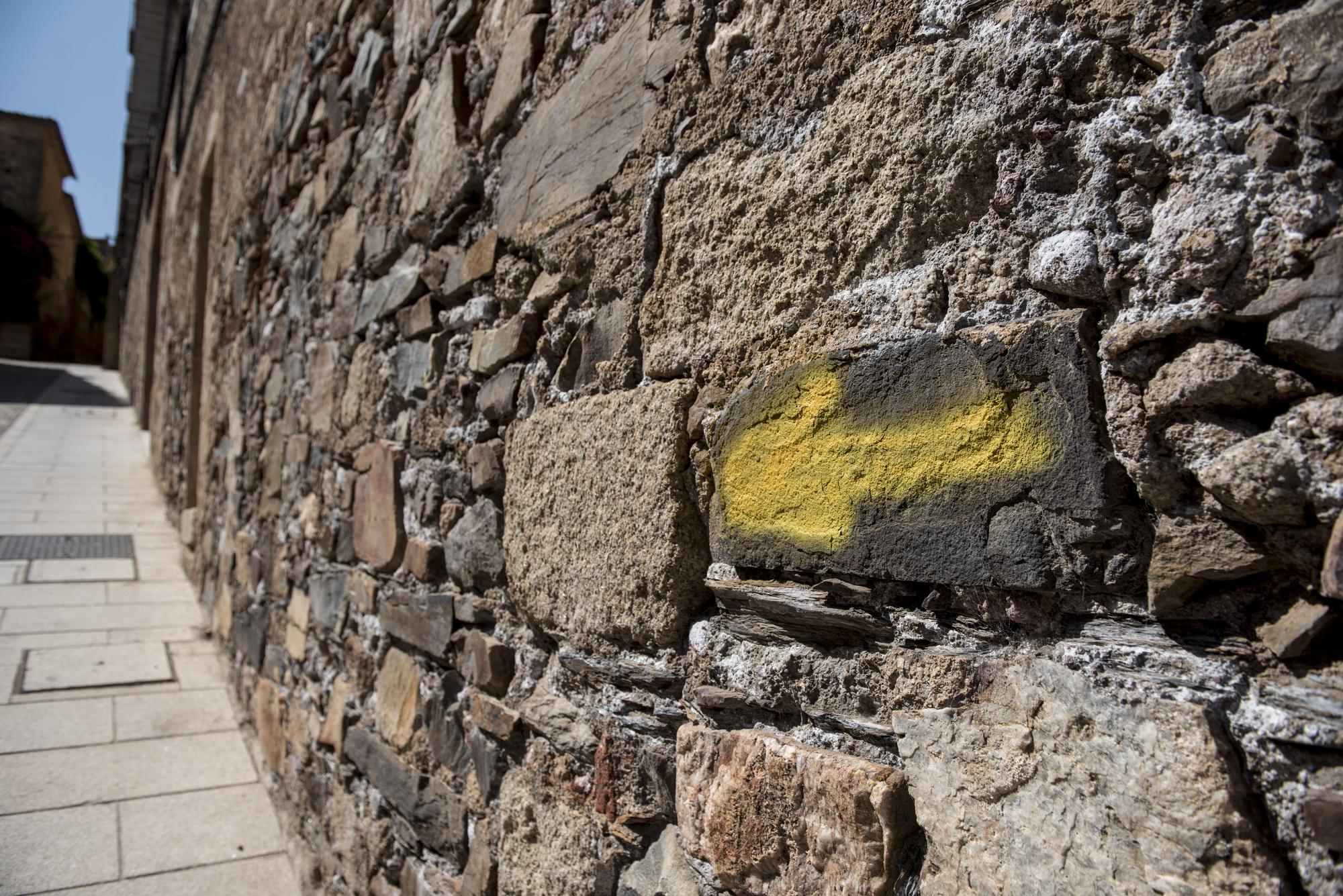Fotogalería | Aparecen pintadas en edificios históricos de Cáceres