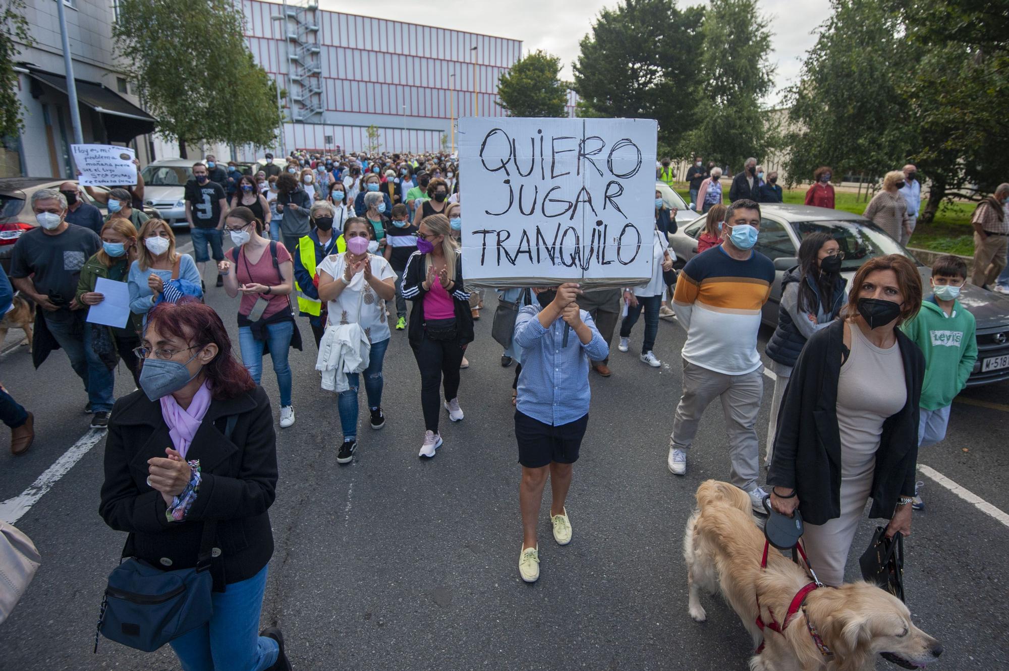 Os Mallos se lanza a la calle para denunciar “inseguridad”