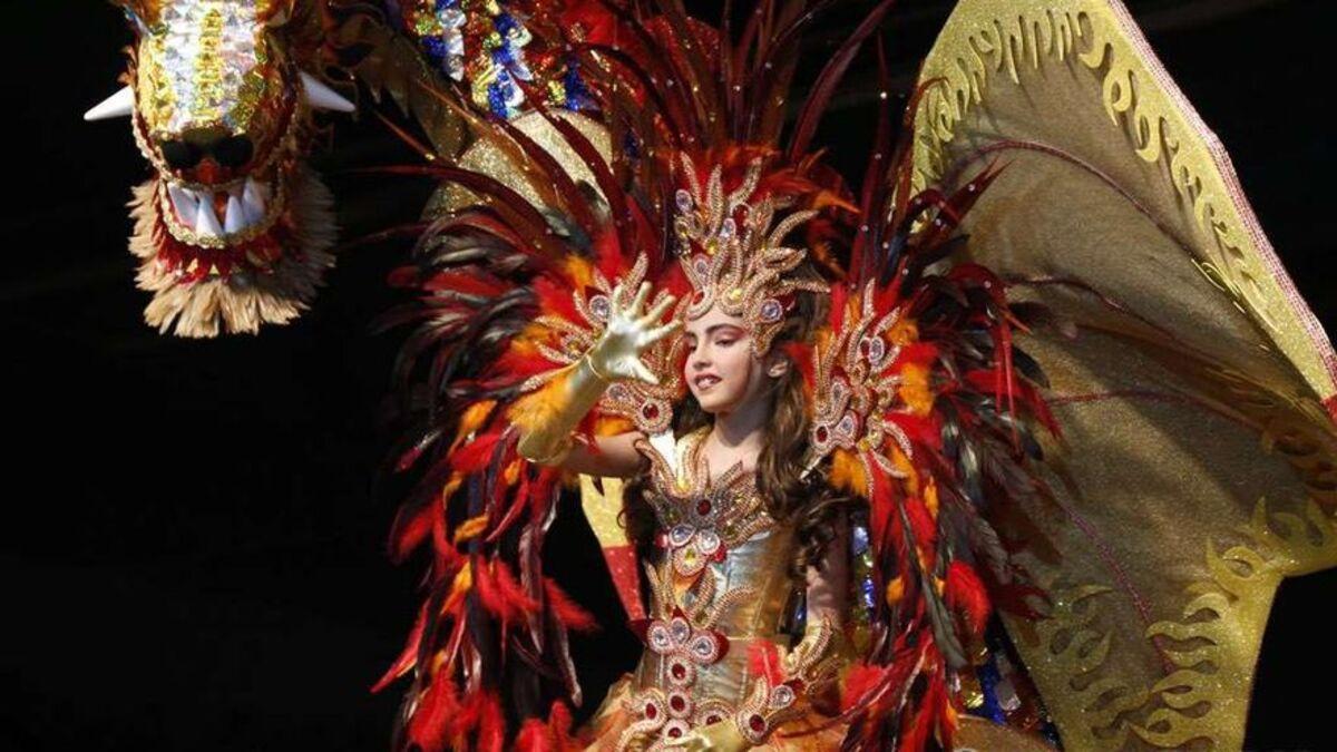 Una de las reinas de las fiestas del Carnaval de Navalmoral, en una edición anterior.