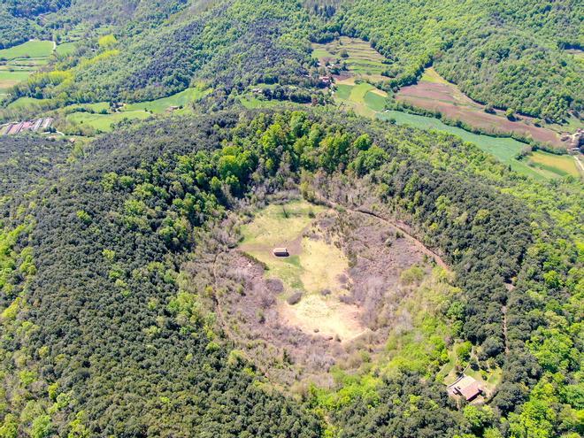 Rutas en globo aerostático por La Garrotxa