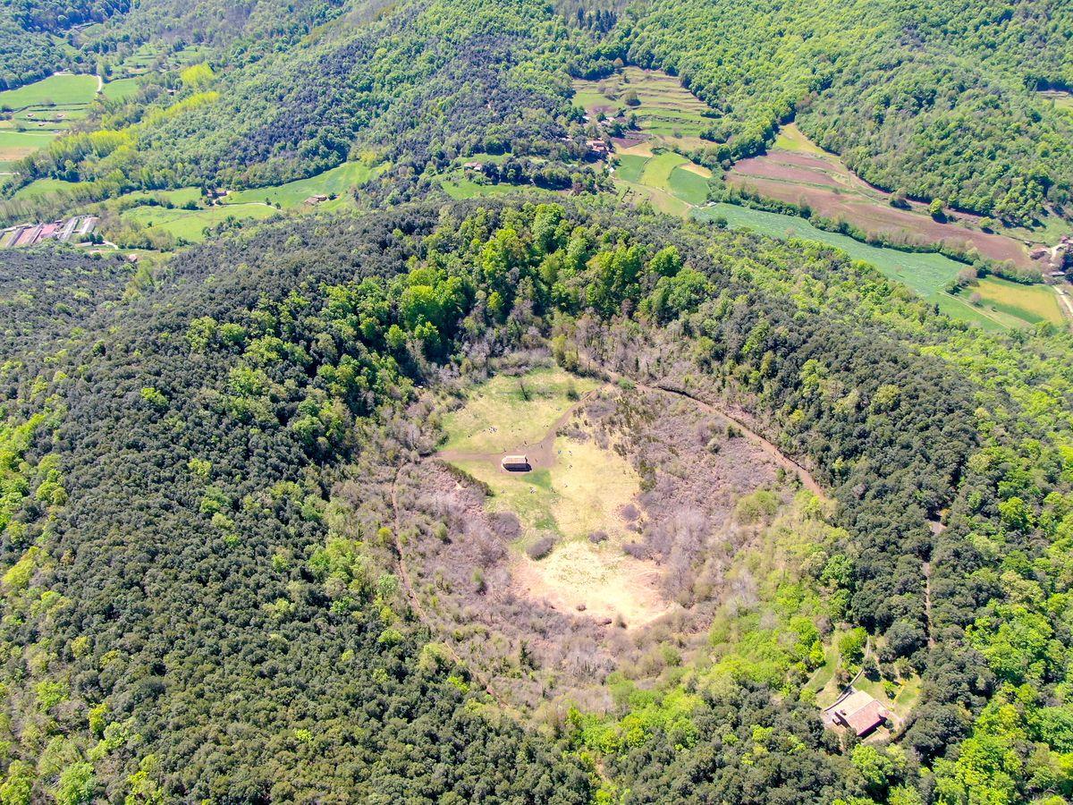Rutas en globo aerostático por La Garrotxa