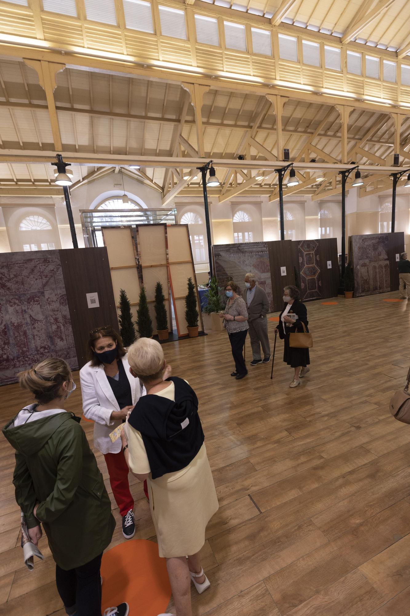 Exposición sobre las pinturas de la iglesia de Santullano